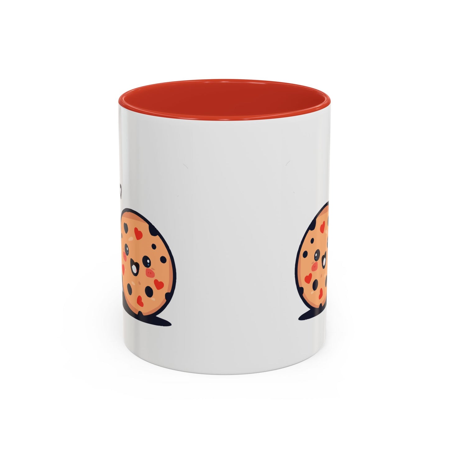 Cute Cookie & Milk Coffee Mug — Kawaii Breakfast Accent Mug