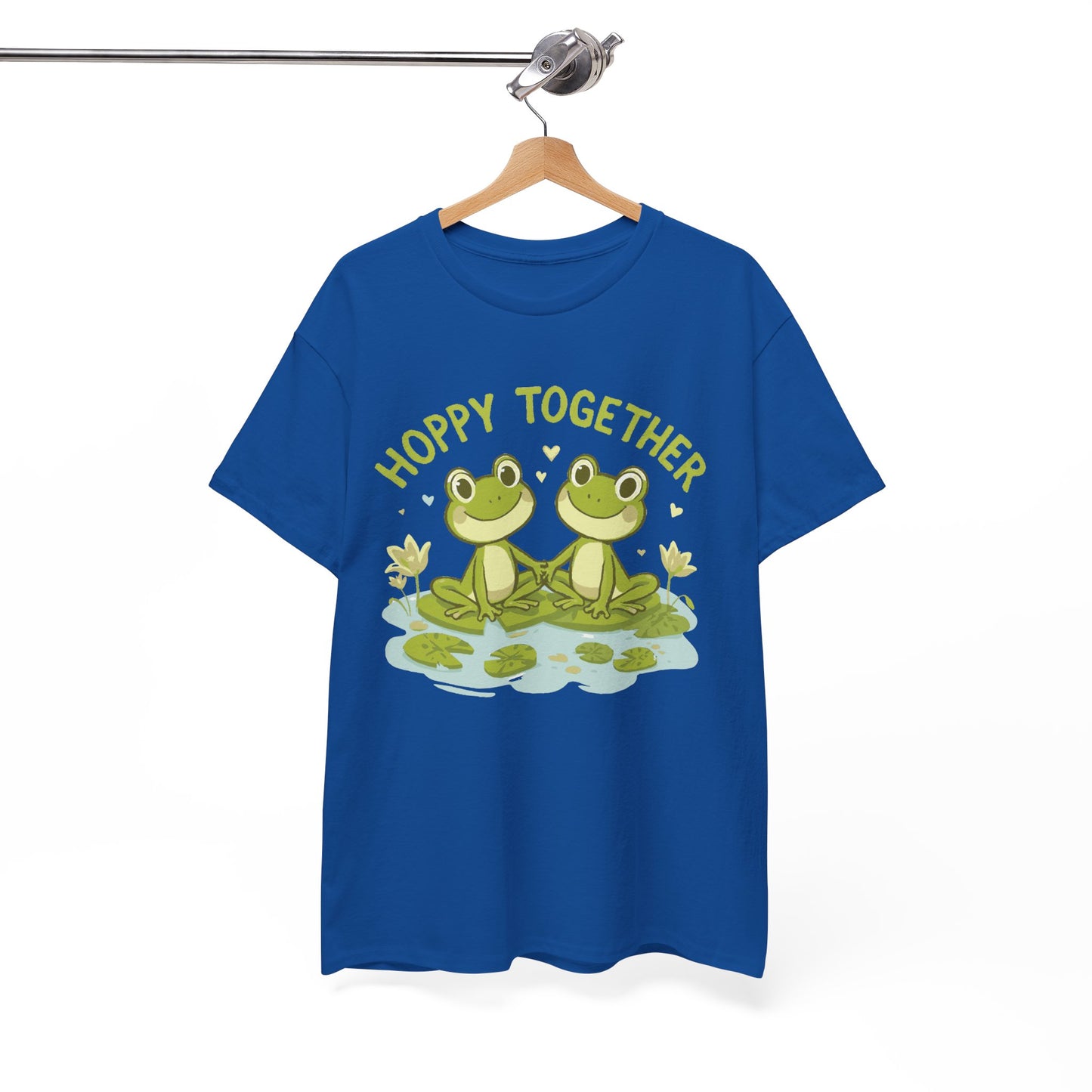 Frog 'Hoppy Together' Tee — Cute Couple/Best Friends Frog Shirt
