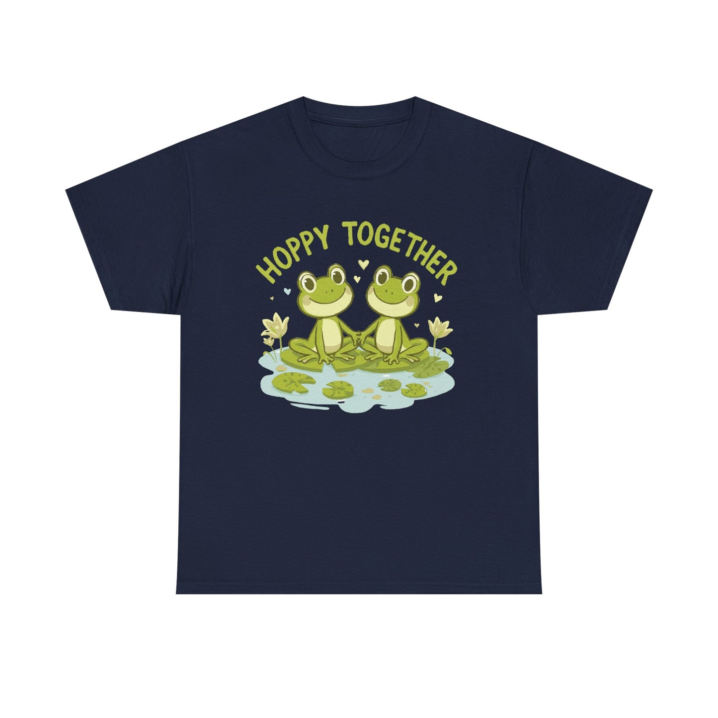 Frog 'Hoppy Together' Tee — Cute Couple/Best Friends Frog Shirt