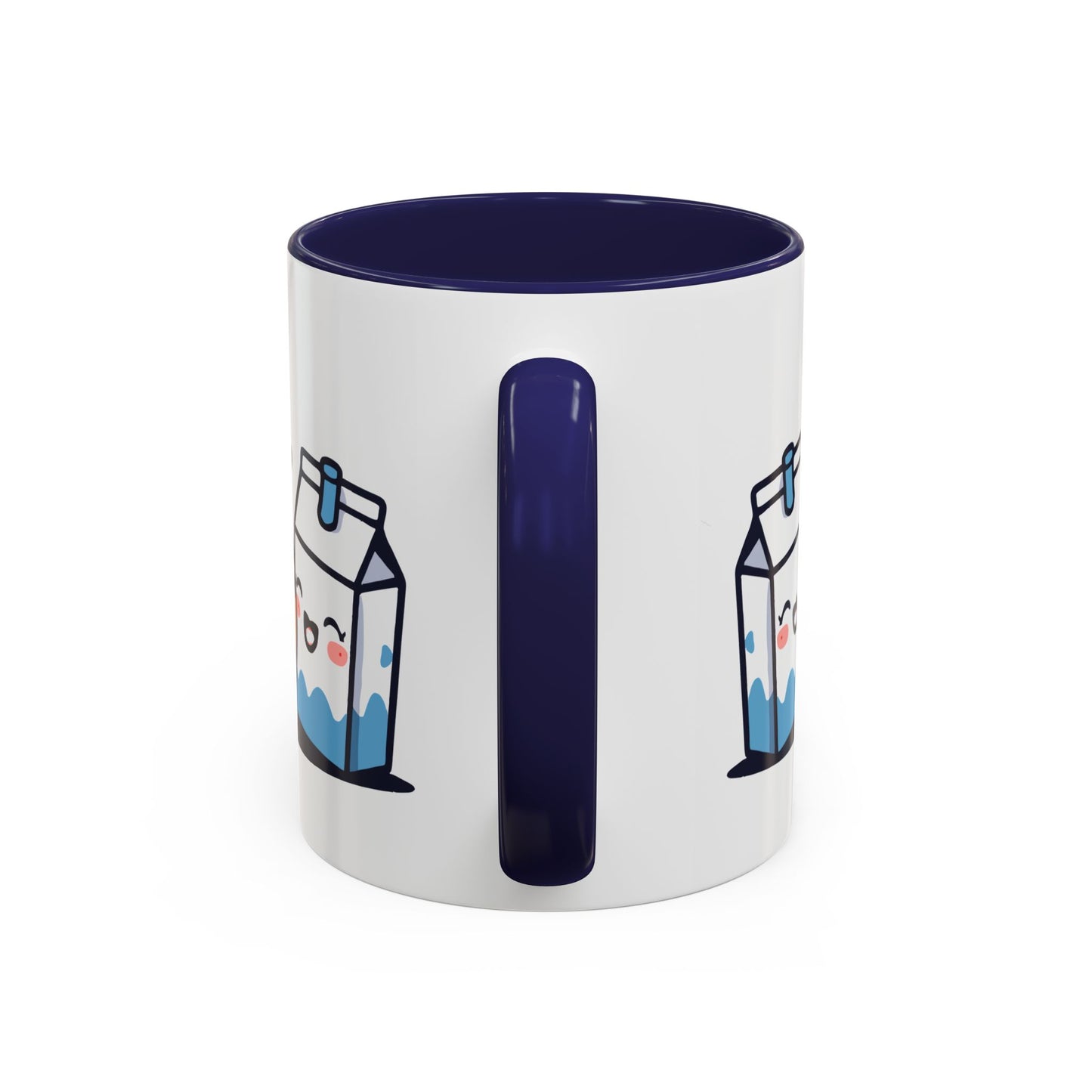 Cute Cookie & Milk Coffee Mug — Kawaii Breakfast Accent Mug