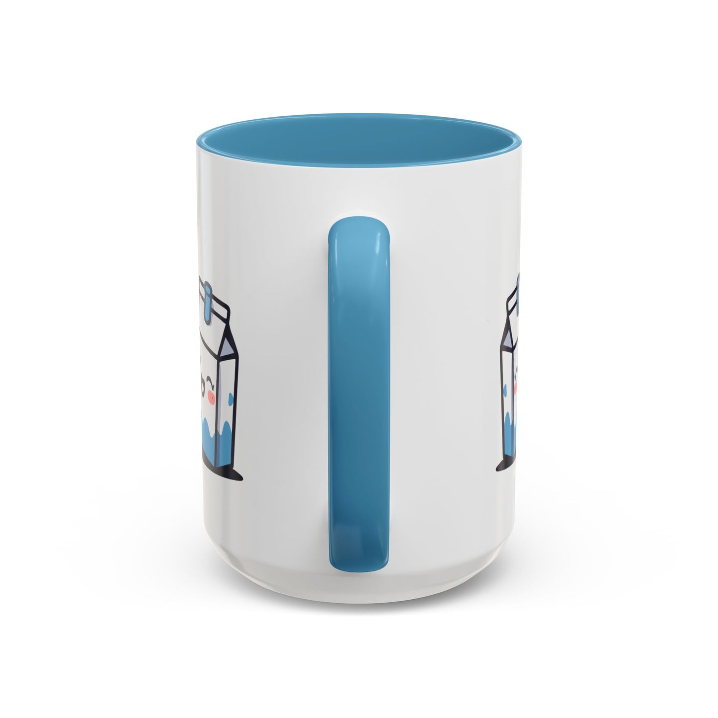 Cute Cookie & Milk Coffee Mug — Kawaii Breakfast Accent Mug