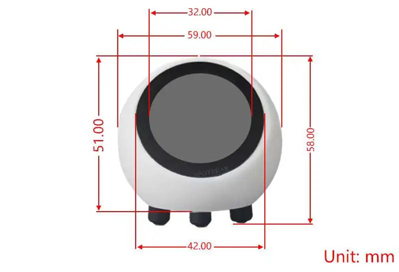 DeepSeek Compatible XiaoZhi AI Voice Chat Robot Ball ESP32-S3 Development Board 1.28 inch LCD spHome Assistant WifiWeather N16R8