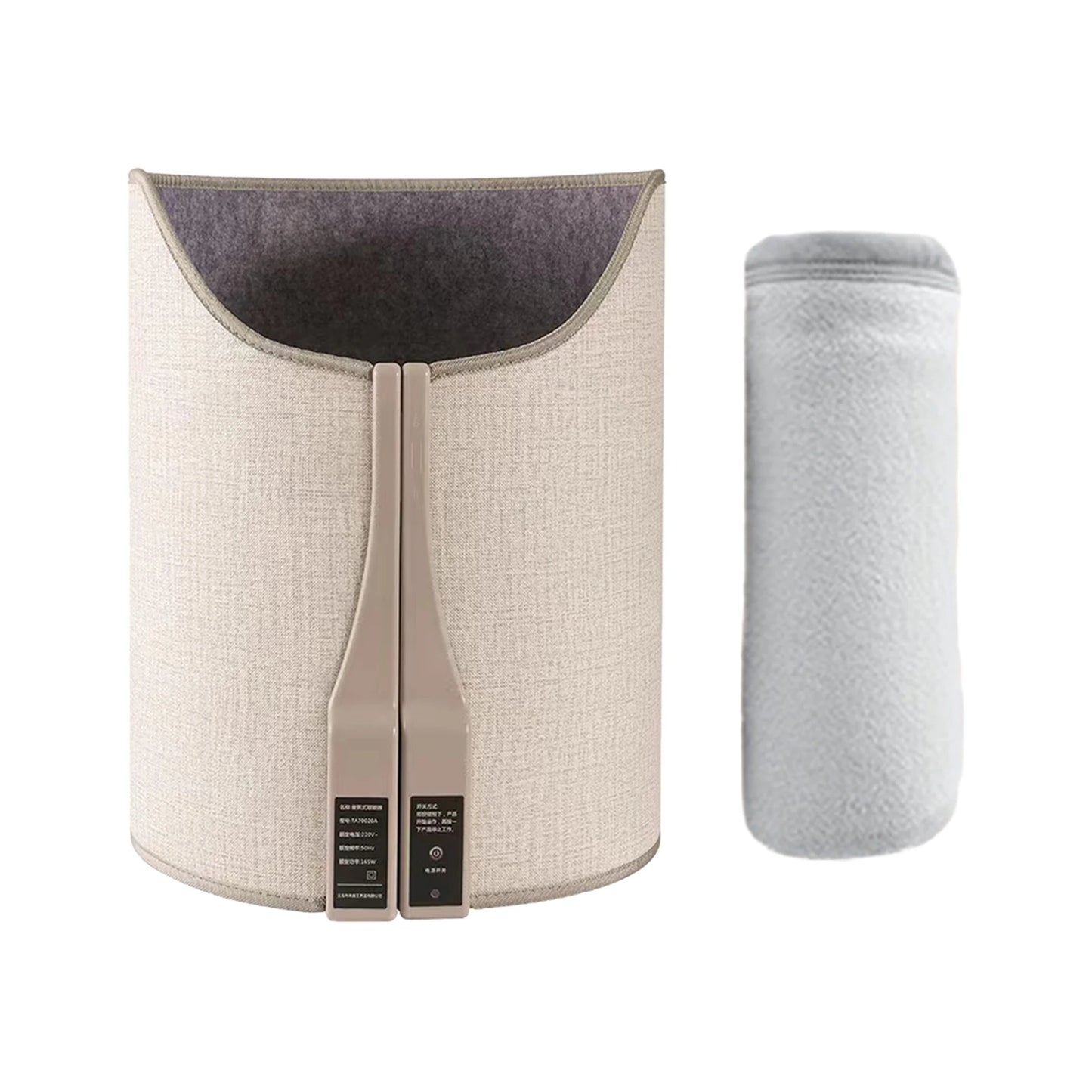 Electric Feet Heater Folding Portable Leg Heater Thermostat Foot Warmer for Home Office Feet Leg Heated Warm Winter Cushion