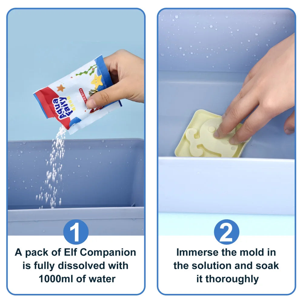 Kids Handmade DIY Craft Painting Stickers Montessori Education Origami Magic Water Elves Kit Set Toys Children Gift Kids Craft