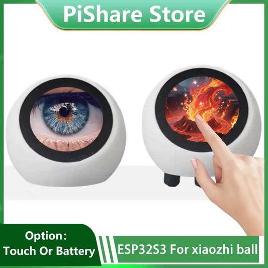 DeepSeek Compatible XiaoZhi AI Voice Chat Robot Ball ESP32-S3 Development Board 1.28 inch LCD spHome Assistant WifiWeather N16R8